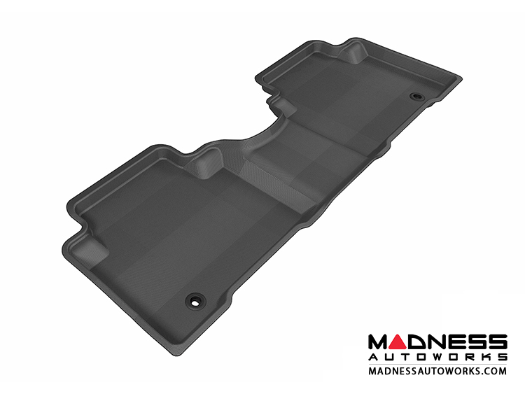 Hyundai Santa Fe Sport Floor Mat - Rear - Black by 3D MAXpider